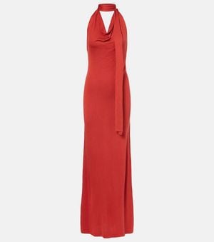 AYA MUSE Robe Aus Jersey - Rot