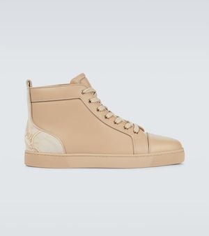 Christian Louboutin Fun Louis Sneakers - Natural