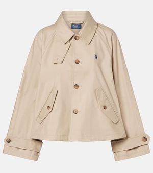 Polo Ralph Lauren Cotton Twill Jacket - Natural