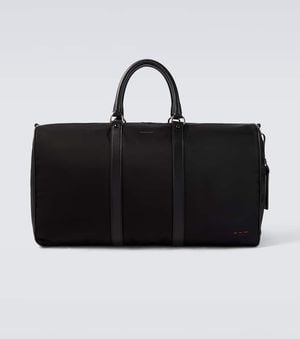 Kiton Logo Duffel Bag - Black