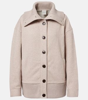 Varley Jacke Tammy Aus Jersey - Natur