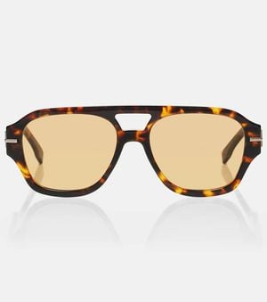 Fendi Aviator-Sonnenbrille Graphy - Braun