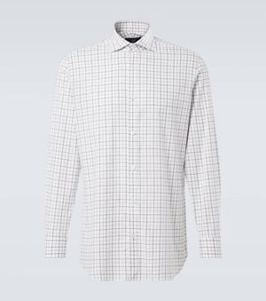 dunhill Hemd Aus Baumwolle - Weiß