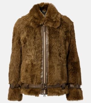Tom Ford Shearling Jacket - Brown