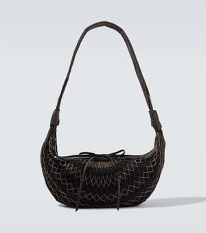 Lemaire X Filt Croissant Crossbody Bag - Black