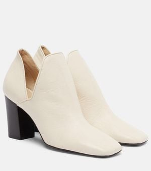 Lemaire D'Orsay 80 Leather Pumps - White
