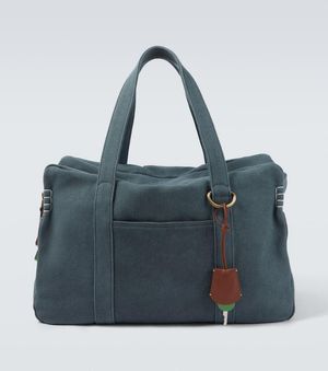 JW Anderson Weekender Aus Canvas - Blau