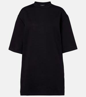 Wardrobe NYC Cotton-Blend T-Shirt Dress - Black