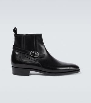 John Lobb Chelsea Boots Masons Aus Leder - Schwarz