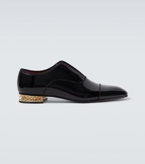 Christian Louboutin Loafers Alphamale Rocks Aus Lackleder - Schwarz