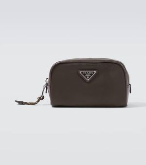 Prada Etui Speedrock Aus Re-Nylon - Braun