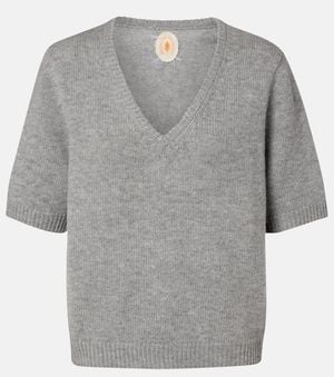 Jardin Des Orangers Jersey De Lana Y Cachemir - Gris