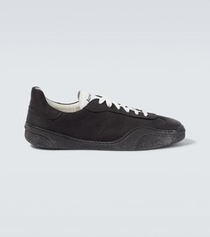 Acne Studios Sneakers Aus Leder - Schwarz