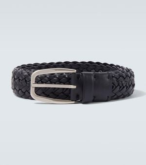 ZEGNA Ceinture En Cuir - Noir
