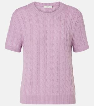 Vince Wool-Blend Sweater - Pink