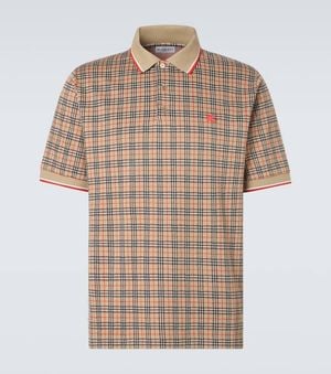 Burberry Poloshirt Check - Braun