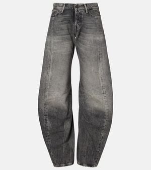 Acne Studios 2006 Low-Rise Barrel-Leg Jeans - Grey