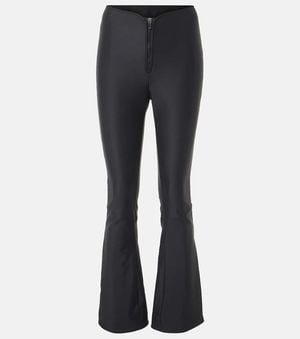Perfect Moment Altaire Mid-Rise Flared Leggings - Blue