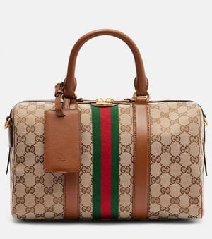 Gucci Ophidia Medium Gg Tote Bag - Brown