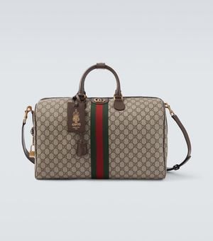 Gucci Savoy Medium Duffel Bag - Brown