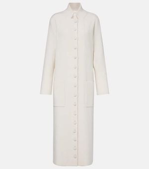 Lisa Yang Rhea Cashmere Coat - White