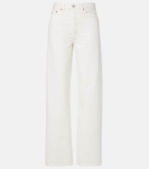 Agolde Wide-Leg Jeans Arc - Weiß