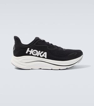 Hoka One One Clifton 10 Running Shoes - Black