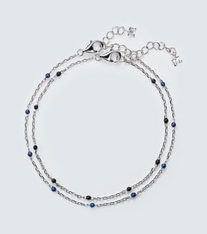 Mateo Set Aus Zwei Armbaendern Aus Sterlingsilber Mit Emaille - Mettallic