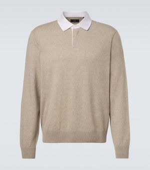 dunhill Cashmere And Linen Jumper - Natural