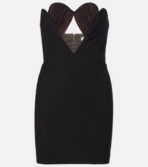 Nensi Dojaka Minikleid - Schwarz