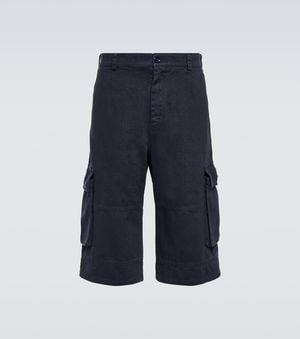 Dolce & Gabbana Cargo-Shorts Aus Baumwolle - Blau