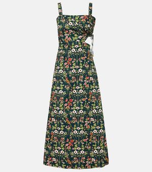 Agua Bendita Abito Midi Verano - Verde