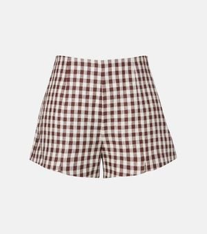 Posse Shorts Sadie Aus Leinen - Rot