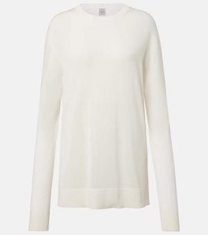 TOTEME Jersey Oversized - Blanco