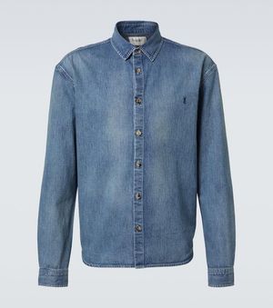 Saint Laurent Jeanshemd - Blau