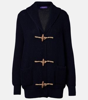 Ralph Lauren Cotton And Silk Cardigan - Blue