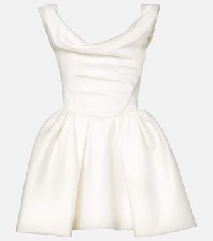 Vivienne Westwood Bridal Bagatelle Satin Minidress - Natural