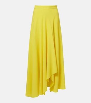 ROKSANDA Asha Crepe Maxi Skirt - Yellow