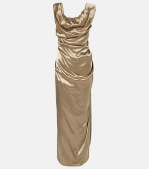 Vivienne Westwood Ginnie Pencil Dress - Metallic