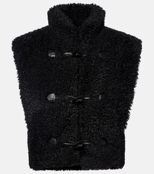 Isabel Marant Alisa Vest - Black