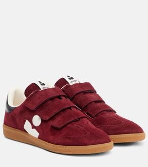 Isabel Marant Beth Suede Trainers - Red