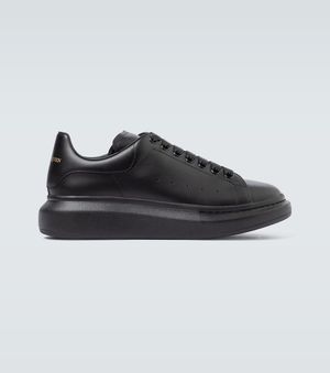 McQueen Sports Shoes With Logo - Black