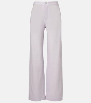 God's True Cashmere Affirmations Cashmere Pyjama Trousers With Moonstone - Metallic