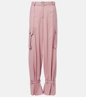 The Attico Pantalon Cargo - Rose