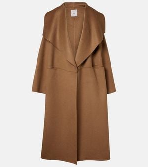 TOTEME Wool And Cashmere Double Coat - Brown