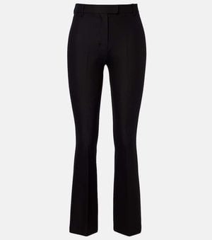 Max Mara Pantaloni Cropped Fatina - Blu