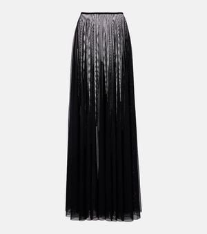 Norma Kamali Jupe Longue - Noir