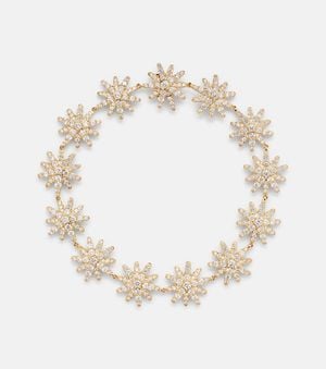 David Yurman Bracelet Starburst En Or 18 Ct Et Diamants - Métallisé