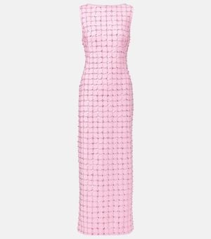 Jonathan Simkhai Embellished Maxi Dress - Pink