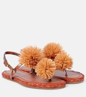 Ulla Johnson Espadrilles Ingrid Mit Leder - Braun